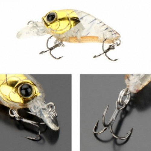 Mini Crank Fishing Lure Hard Bait with BKK Hooks